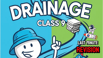 Drainage Class 9 Geography | NCERT Full Chapter in English(stick animation). 