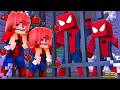 Meninas ARANHA sequestraram HOMEM ARANHA e SEU FILHO no Minecraft