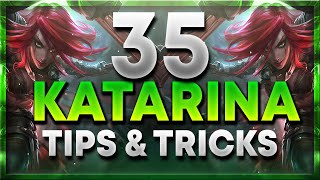 35 Katarina Tips & Tricks YOU DIDN'T KNOW - S13 Katarina Guide