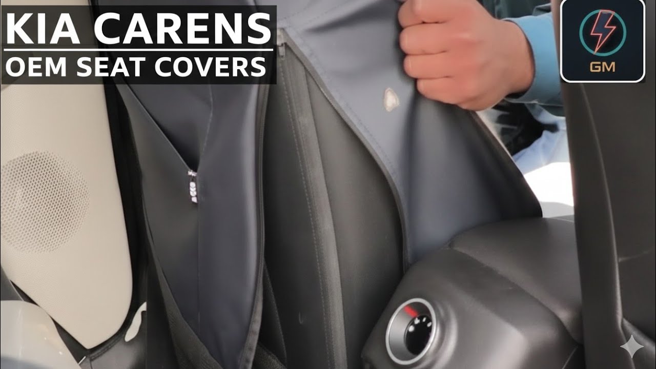 KIA CARENS Genuine OEM Seat Covers | Step by Step Tutorial 2025 | KIA Genuine Accessories