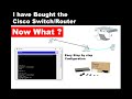 Lets Configure Cisco Router or Switch from the Box level | Cisco Configuration | CCNA | CCNP | Net