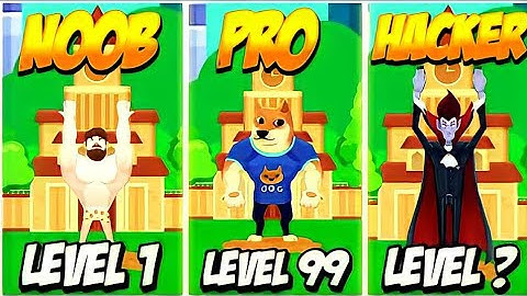 NOOB vs PRO vs *HACKER* | Buddy Toss Gameplay
