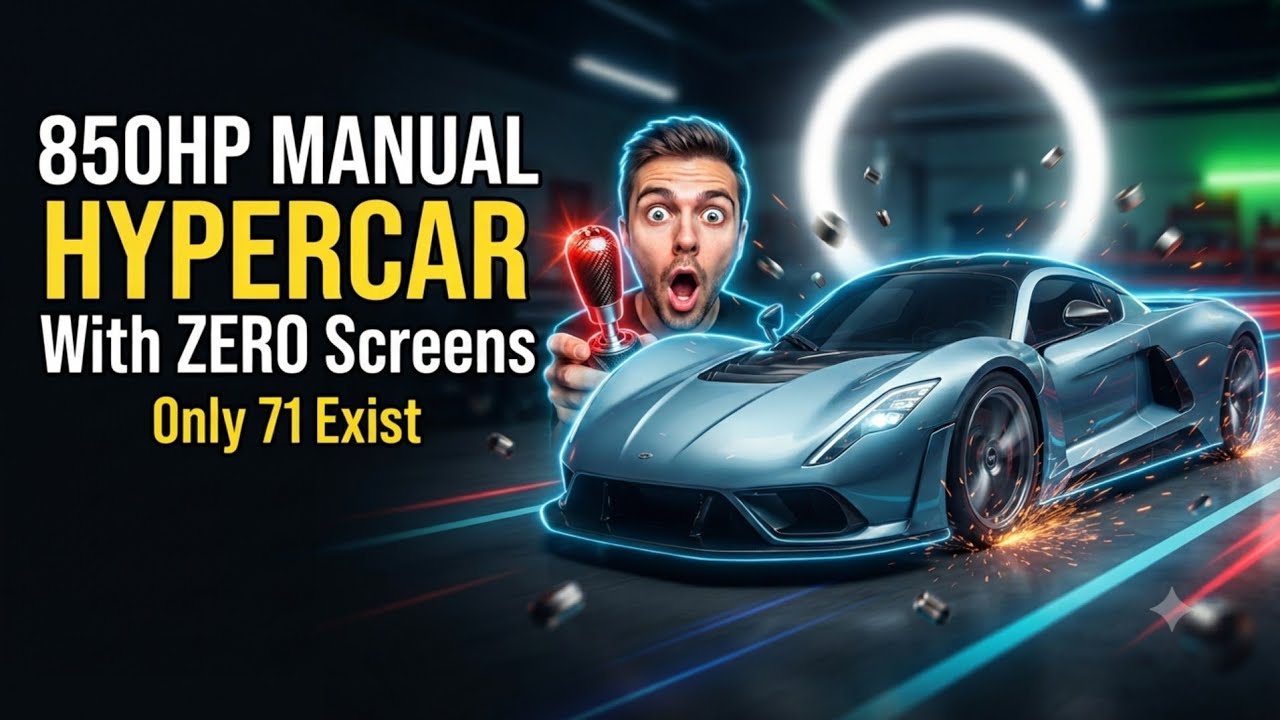 First Look - Hennessey Blackbird Manual Hypercar — The Last True
