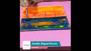 Pinta conmigo y descubre lo fácil que puede ser el arte con colores neón.  #art #short