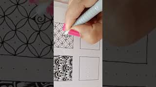 18/30 zentangle art pattern #short #shortvideo #subscribe #pattern #art #zentanglepattern #zentangle