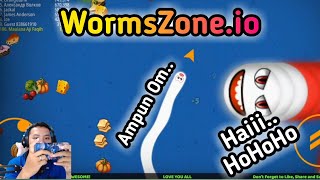 Cacing Gue Makan Garaga Anakonda Panji - WormsZone.io screenshot 4