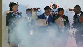 Broadcom Coding With Commitment Award at Africa Science Buskers Festival 2023
