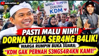 PASTI MALU NIH‼️ DORNA KENA SER4NG B4LIK❗ WARGA RUMPIN BUKA SUARA: “KDM GAK PERNAH S3NGS4R4KN KAMI❗”