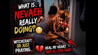 Nevaeh Caught Praying in Her Closet But WHO Is She Praying To