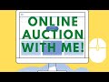 Come Online Auction With Me - My Night on the Computer