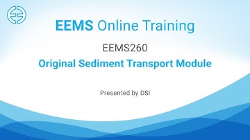 EEMS 260: Original Sediment Transport