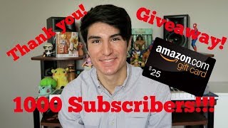 1000 Subscribers!!! Thank You + Giveaway
Hey everyone! Thank you so much for 1000 subscribers I cannot wait to see what this next year has in store for my channel. I truly appreciate the support of each and every one of you!
To Enter the Giveaway for the $25 Amazon gift card:
1. Like me on Facebook:
https://www.facebook.com/brianrodriguezmusica/
2: Leave a comment on THIS video detailing what piece you want me to arrange next for guitar.
*Giveaway limited to United States only
**You have until January 31st to enter the giveaway.
***The Winner will be announced in the next video I upload to my channel.
Thank You so much!
You can also follow me on Instagram:
@brianrodriguezmusic 1000 Subscribers!!! Thank You + Giveaway
