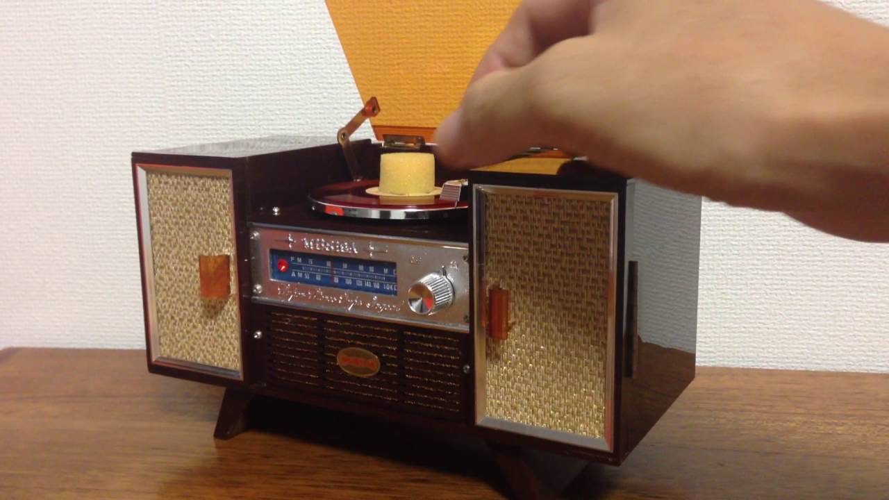 ステレオ型オルゴール 昭和レトロ品 ムジカ ステレオ型オルゴール - YouTube