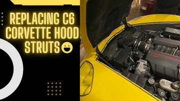 How To Install C6 Corvette Hood Struts