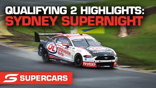 Qualifying 2 Highlights - Beaurepaires Sydney SuperNight | Supercars 2022