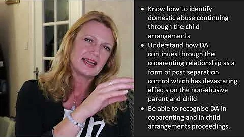 Understanding Domestic Abuse in the Co-Parenting Relationship and in Child Arrangements