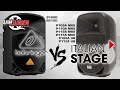 Активные акустические системы Italian Stage PA Series (сравниваем с Behringer Eurolive)