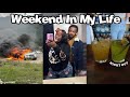 vlog: spend two days with me | car caught on fire + hanging w/ friends + tiktoks + clubbing, etc