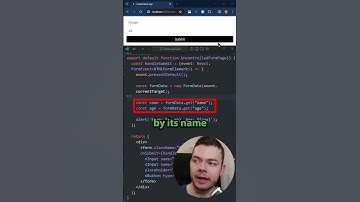 Controlled vs Uncontrolled Form Inputs in React 💡 #reactjs #reactdevelopment #reactjstutorial #react