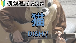 猫／DISH//／弾き語り練習用動画（コード／ストローク／歌詞）