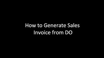 MILLION STOCK CONTROL SYSTEM | How To Generate Sales Invoice From DO (Tutorial Video) | IPOHONLINE