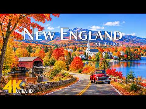 🍂 New England Autumn 4K UHD – Discover Stunning Fall Colors & Breathtaking Landscapes