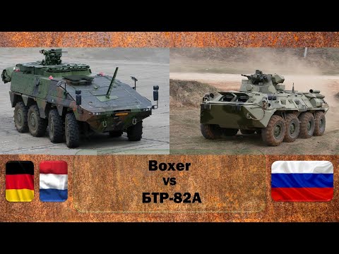 "Boxer" vs БТР-82А. Сравнение БТР Германии/Нидерландов и России