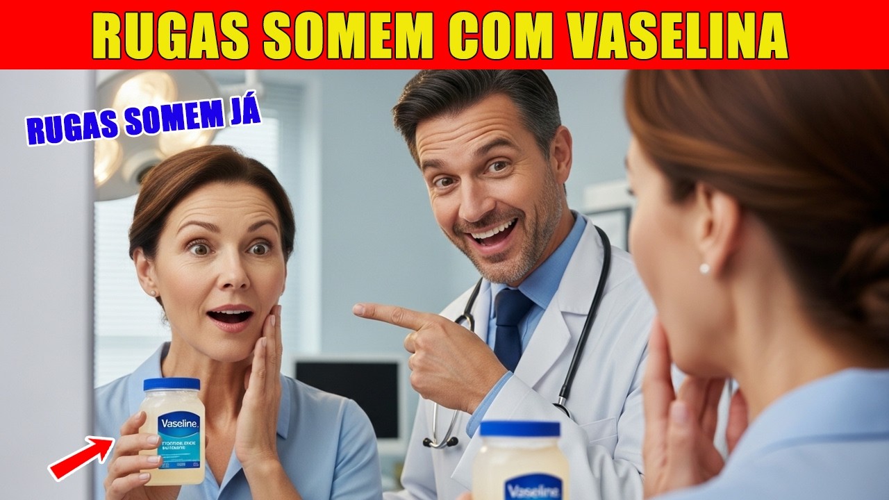Dermatologista Revela Como a Vaselina Pode Rejuvenescer a Pele em Até 20 Anos