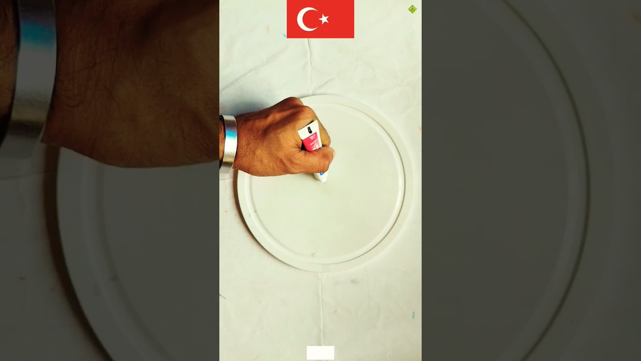 Mixing The Colors Of The Star And Crescent