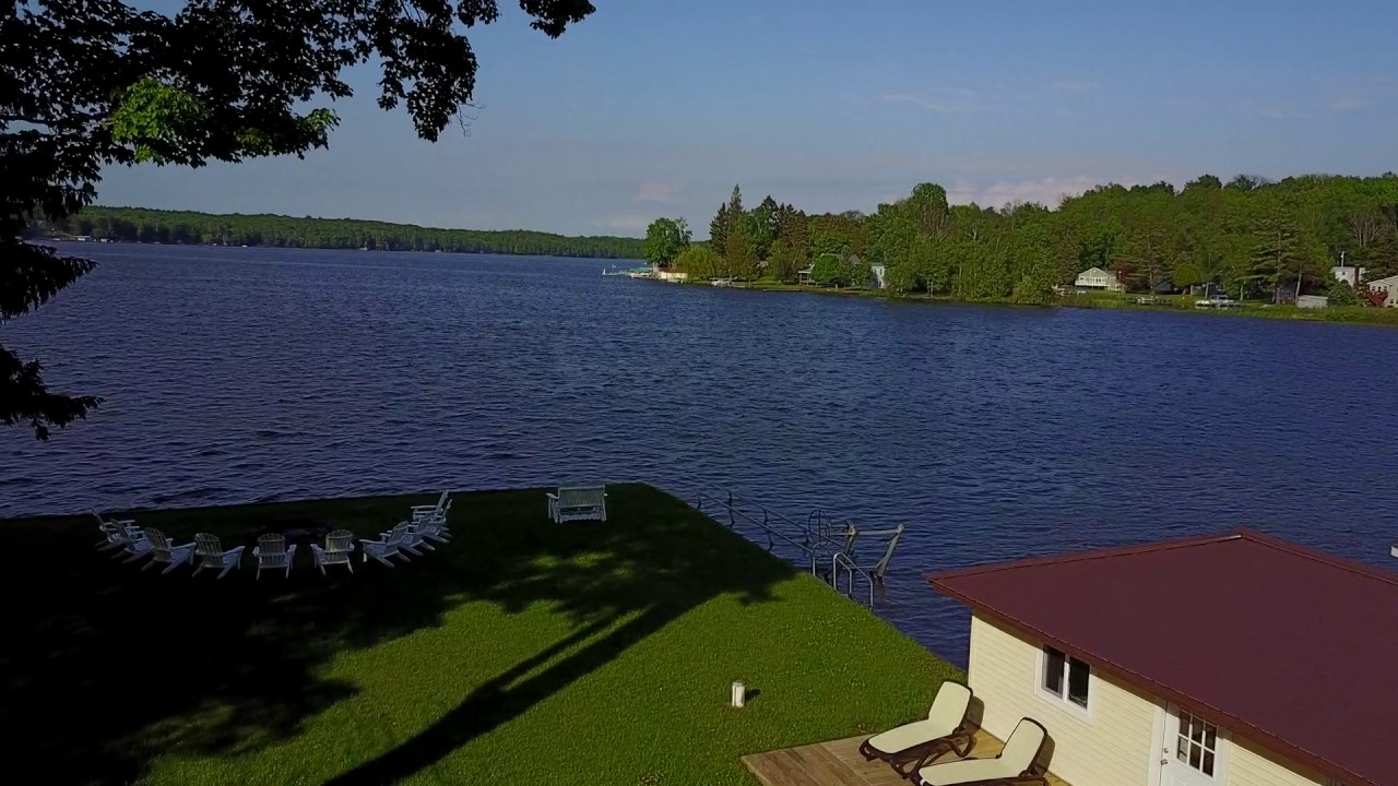 Hamlin Lake Vacation Rental Ludington Michigan Youtube