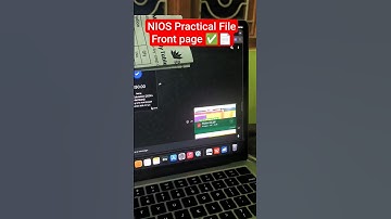 NIOS Front page & Practical 2025 | NIOS Practical Exam #shorts #feed #nios #exam #file #practical