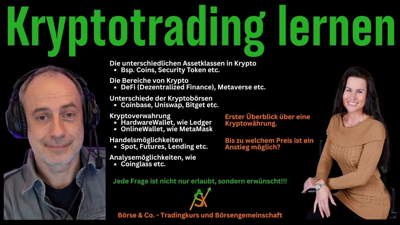 Kryptotrading lernen - einfach und kurz erklärt