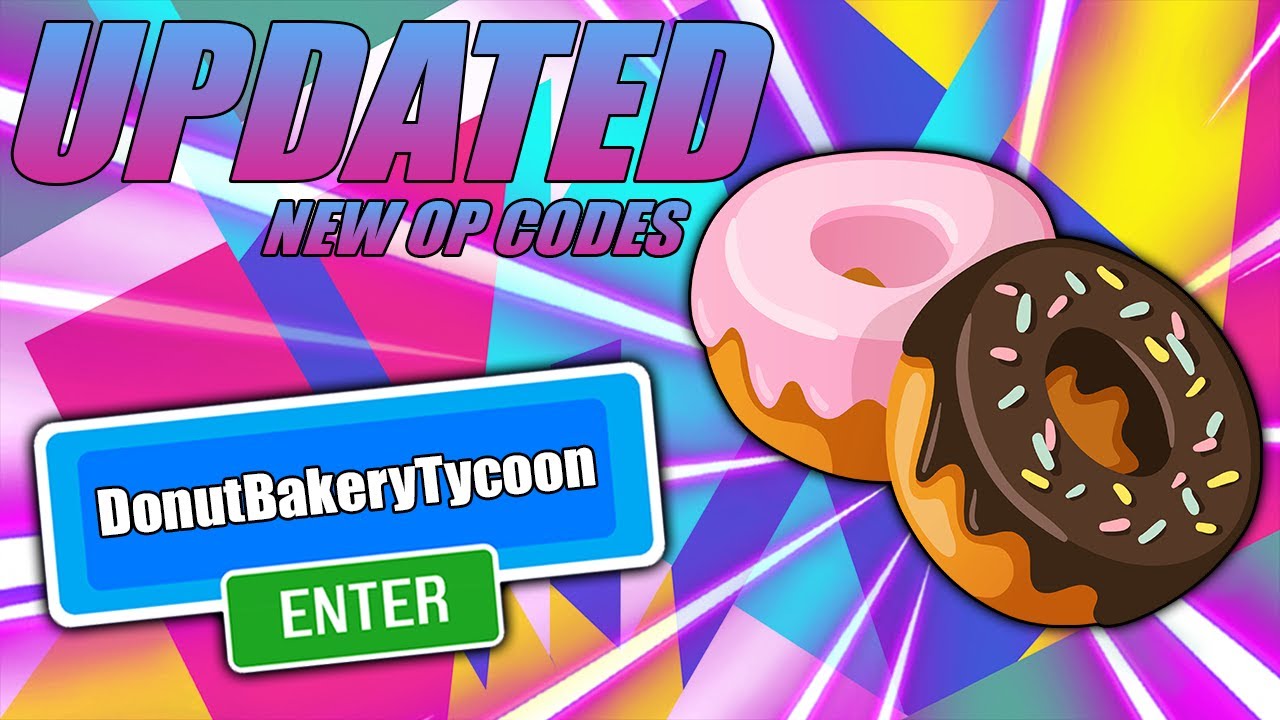 Коды Donut Bakery Tycoon (январь 2022 г.)