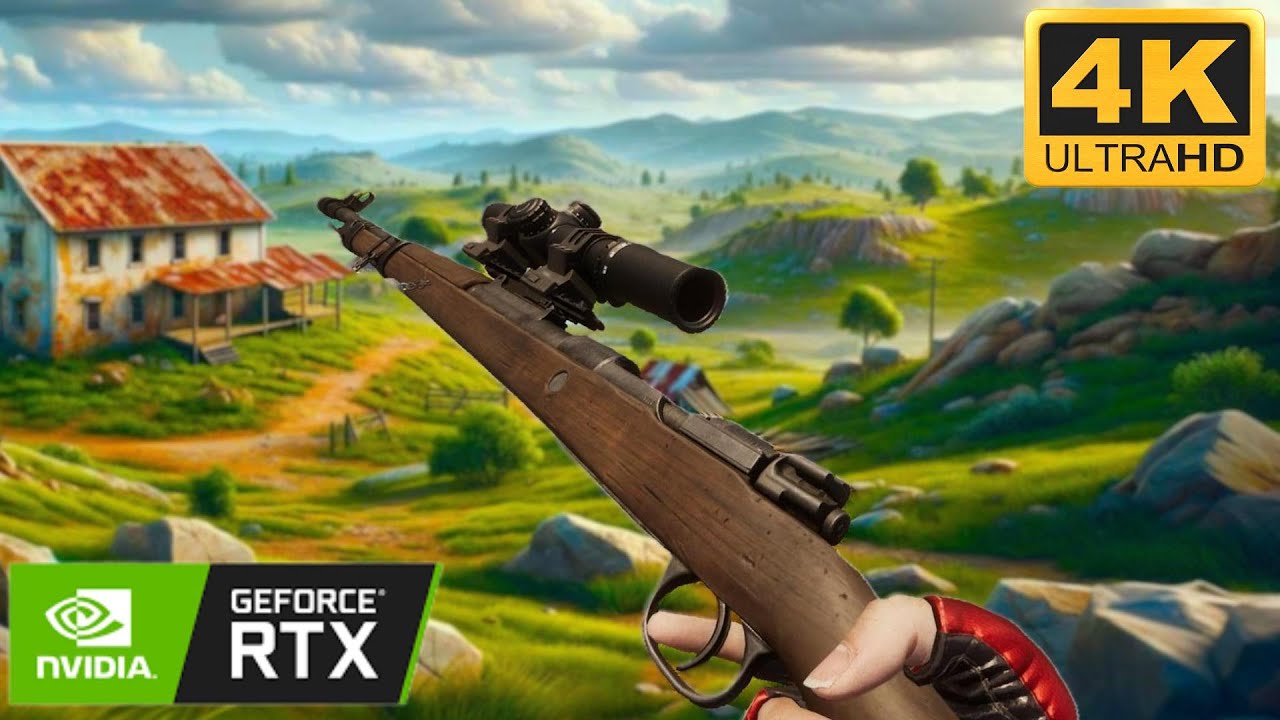 Pubg pc top 1 man squad no commentary sniper 4k high graphics