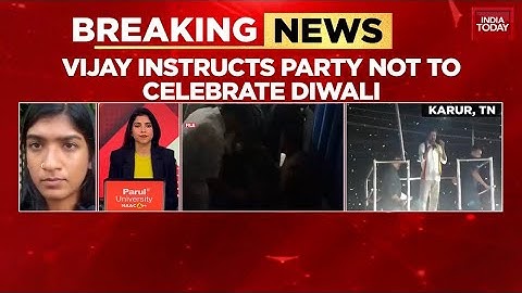 Karur Stampede: TVK Chief Vijay Cancels Diwali Celebrations, Faces Flak For Delay In Meeting Victims