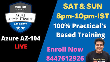 Azure Administrator Live Session | How to Configure Azure Virtual Machine | Disk | Size| NGS |Az-104