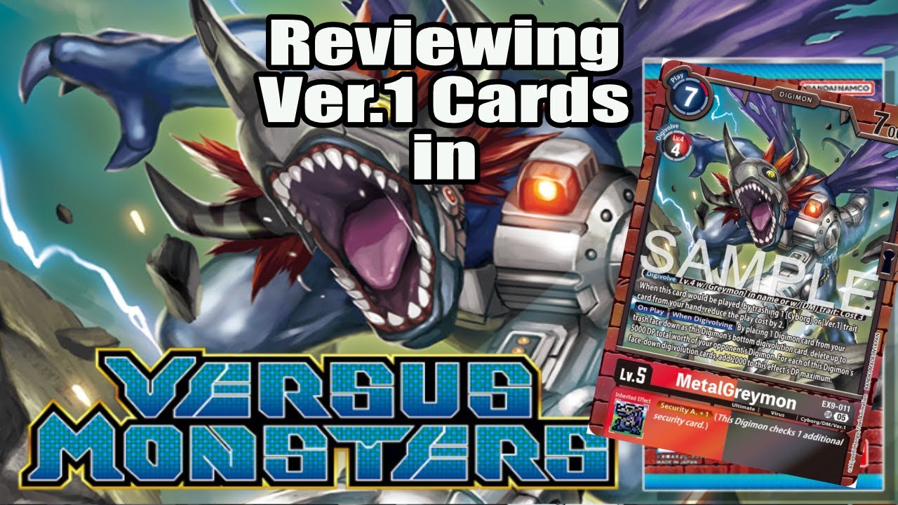 Let's Review All the Card Ver.1 in Versus Monsters EX-09