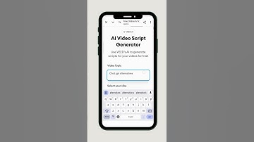 Easy Ai video script generator