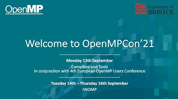 OpenMPCon 2021 Presentations