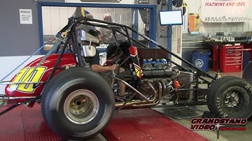410 sprint car Dyno test