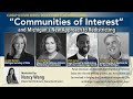 &quot;Communities of Interest&quot; &amp; Michigan&#39;s new approach to redistricting through an Ind. Citizens Comm.