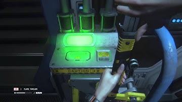 Alien Isolation Aron Sacks How to seal off the stairwell ;-)