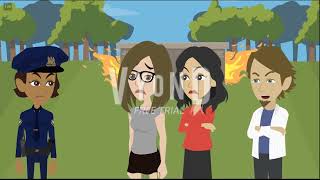 Isabella Janke Destroys The Park Bathrooms And Gets Grounded And Arrested