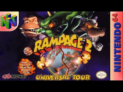 Longplay of Rampage 2: Universal Tour