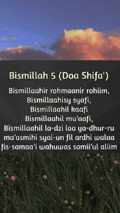 Doa Shifa - Bismillah 5
