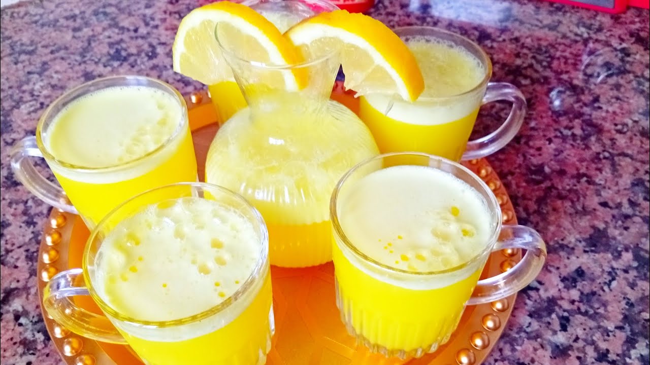 عصير باردة الوجدي بنكهة الليمون كيوجد فأقل من 5 دقائق ومبرد في الصيف جربوه وردو عليا 😋
