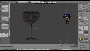 Modeling gelas Blender || timelapse ||