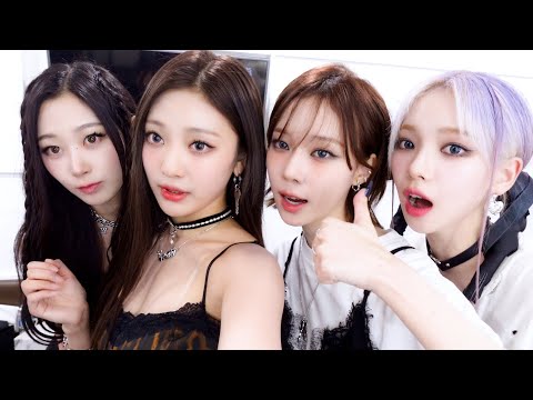 점심(?)을 먹고 Growing up❣️ | aespa 에스파 'Spicy' 음악방송 비하인드