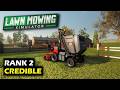 Lawn Mowing Simulator "RANK 2: CREDIBLE" Full Game PC 4K