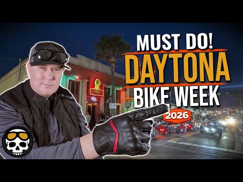 Itens essenciais para a Daytona Bike Week 2026 | Da Main Street à Burning Bike